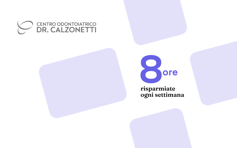 Agenda digitale che gestisce automaticamente appuntamenti e conferme dei pazienti, riducendo telefonate, documenti e attività manuali della segreteria.