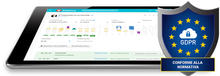 Conforme alla normativa GDPR