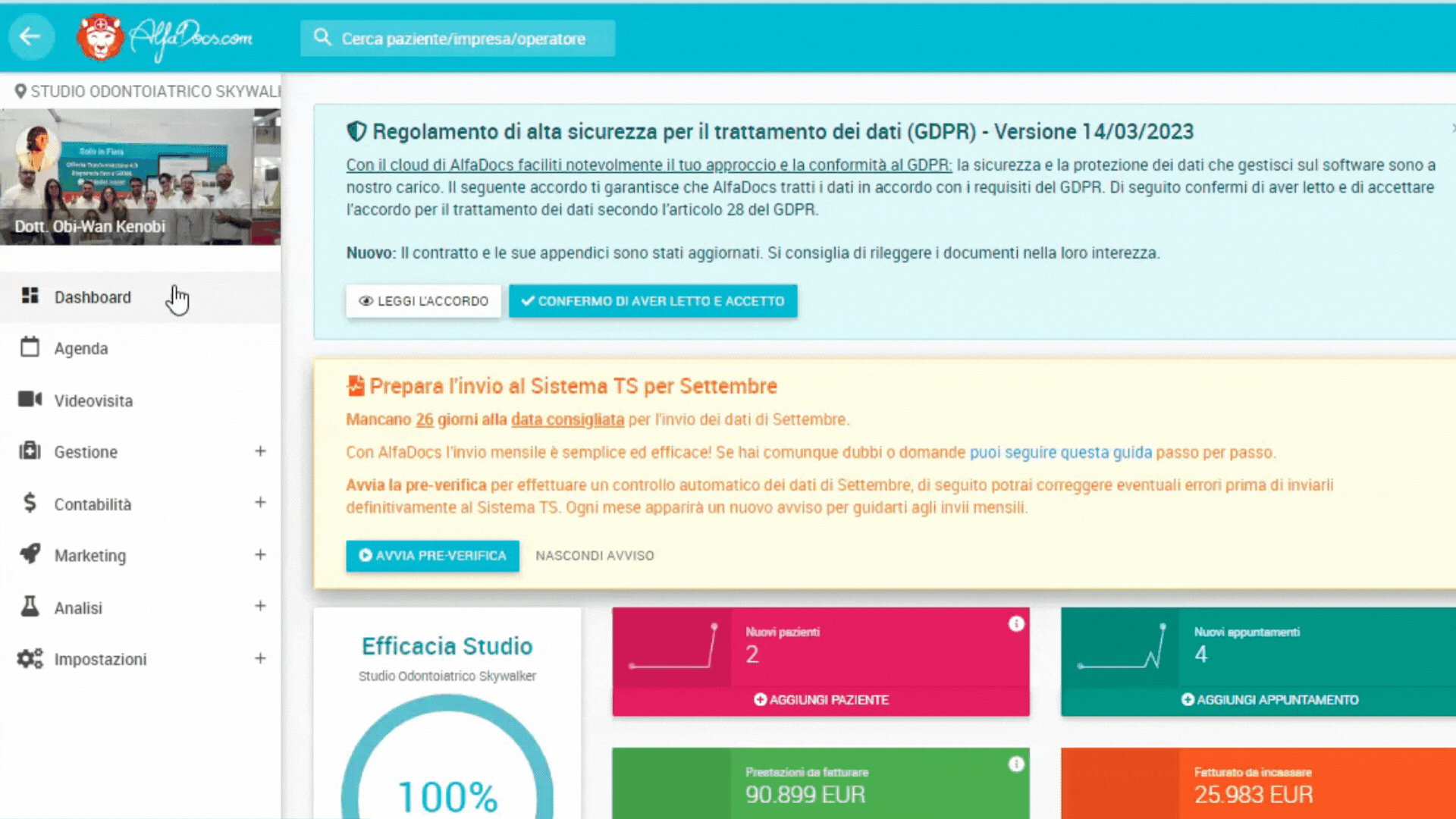 Promemoria app spostati