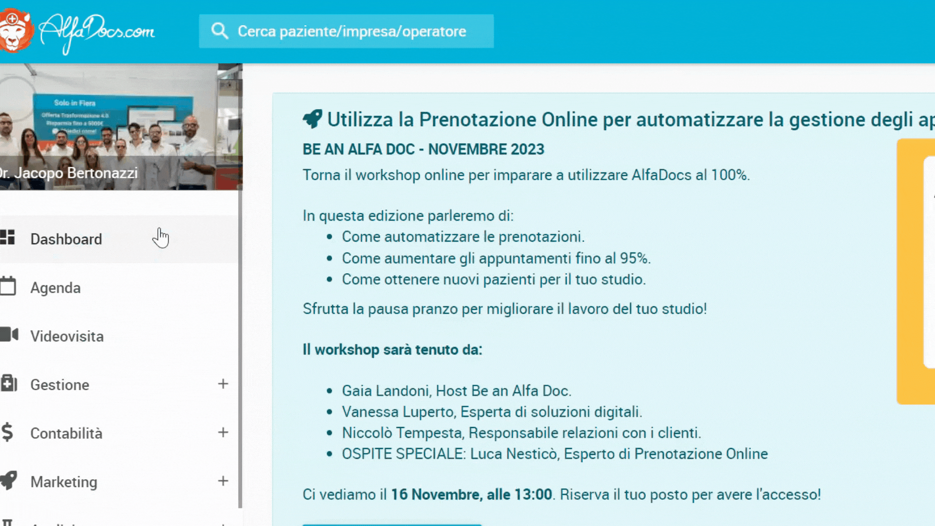 Video Barra ricerca avanzata