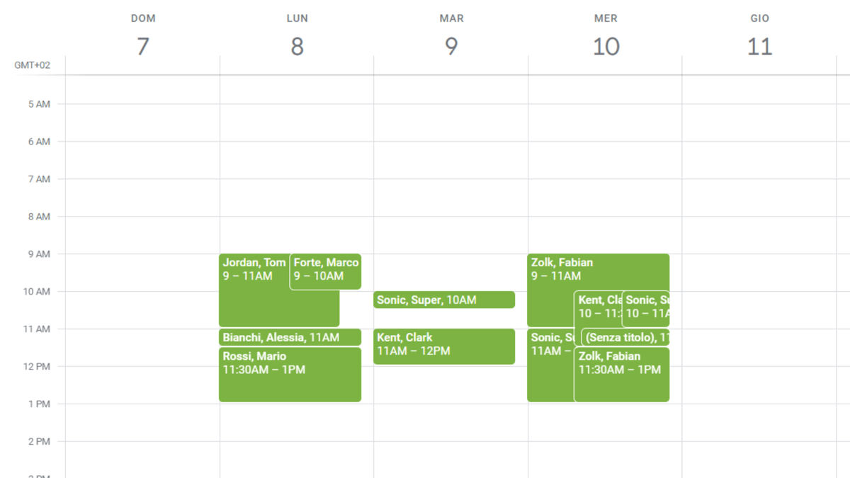 Sincronizza automaticamente l'agenda di AlfaDocs con qualsiasi calendario in formato iCal