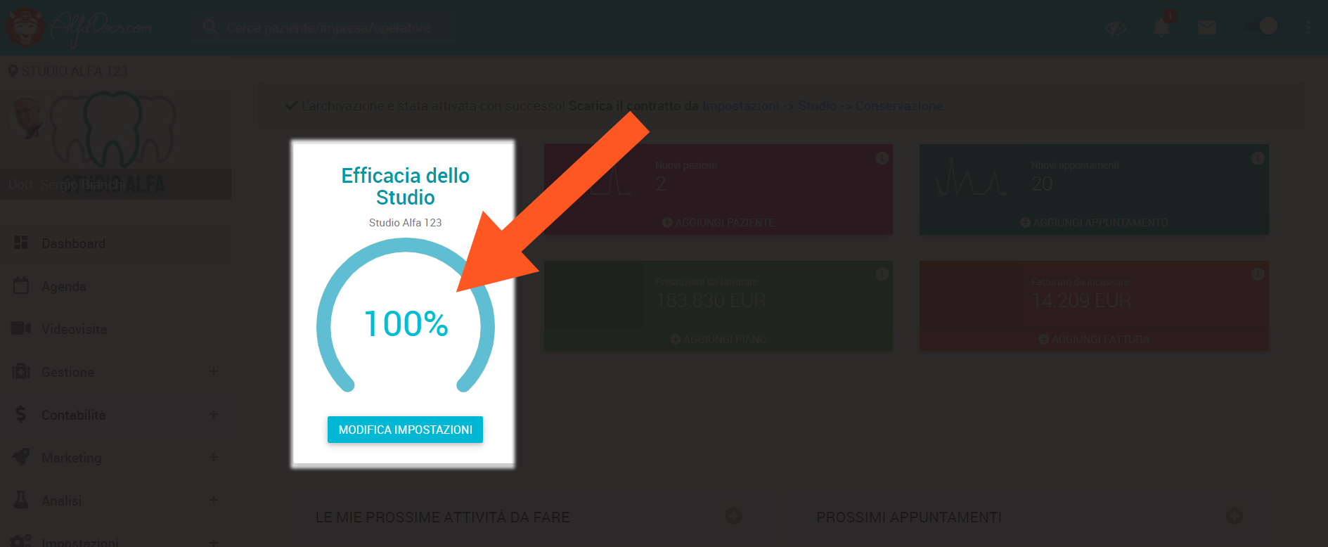 dashboard booking