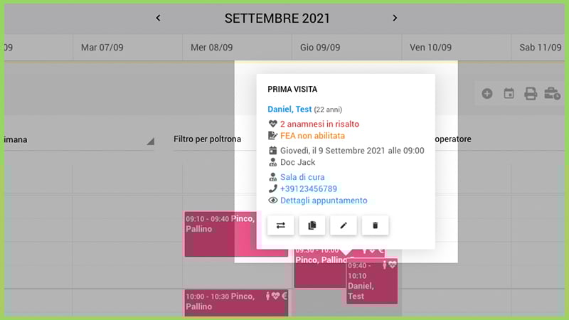informazioni rilevanti subito disponibili