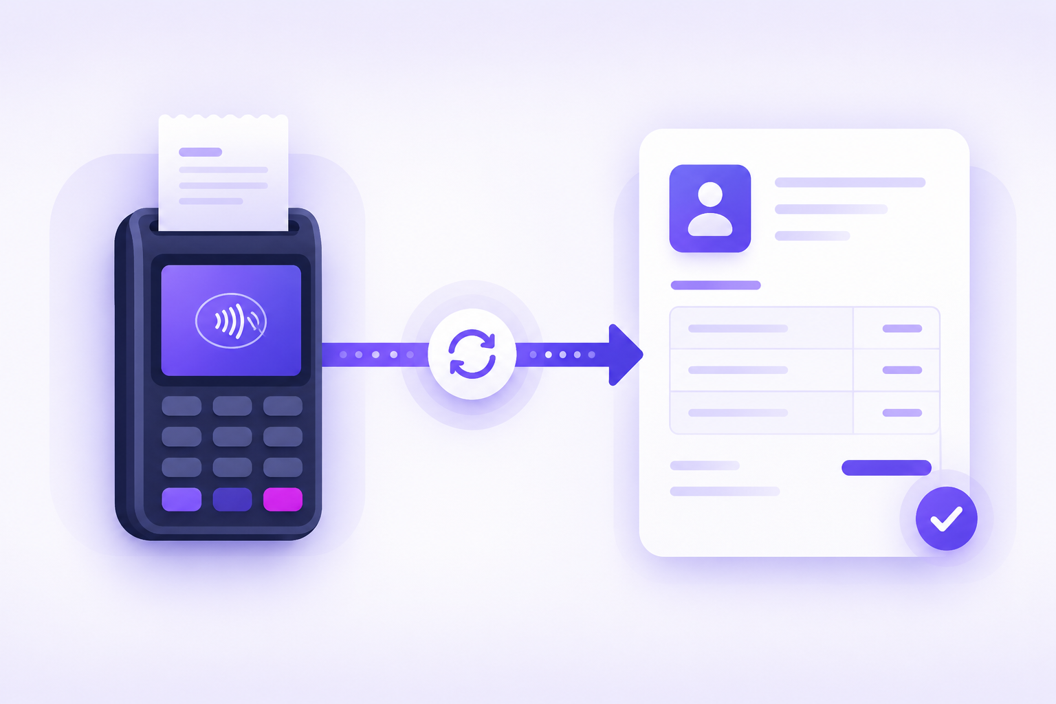 Pagamenti registrati in automatico